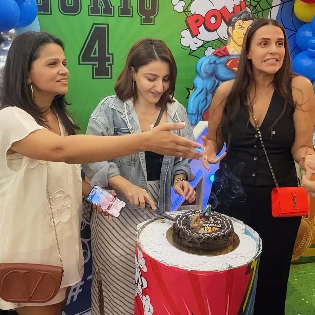 <p>Apart from an intimate cake cutting at home, Soha also had a bigger birthday celebration which was attended by her close friends and family members</p>